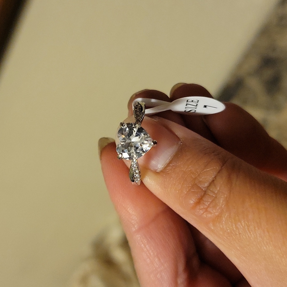 Unworn heart ring